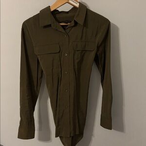 Banana Republic Olive Green Shirt